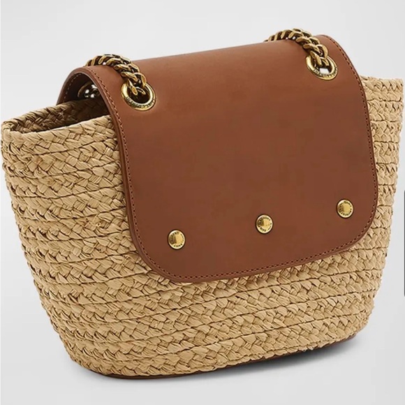 SOLD - Panier Mini YSL flap crossbody basket bag - Picture 4 of 6